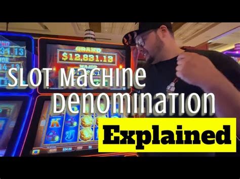 Slot Machine Denominations Explained: How to Know .